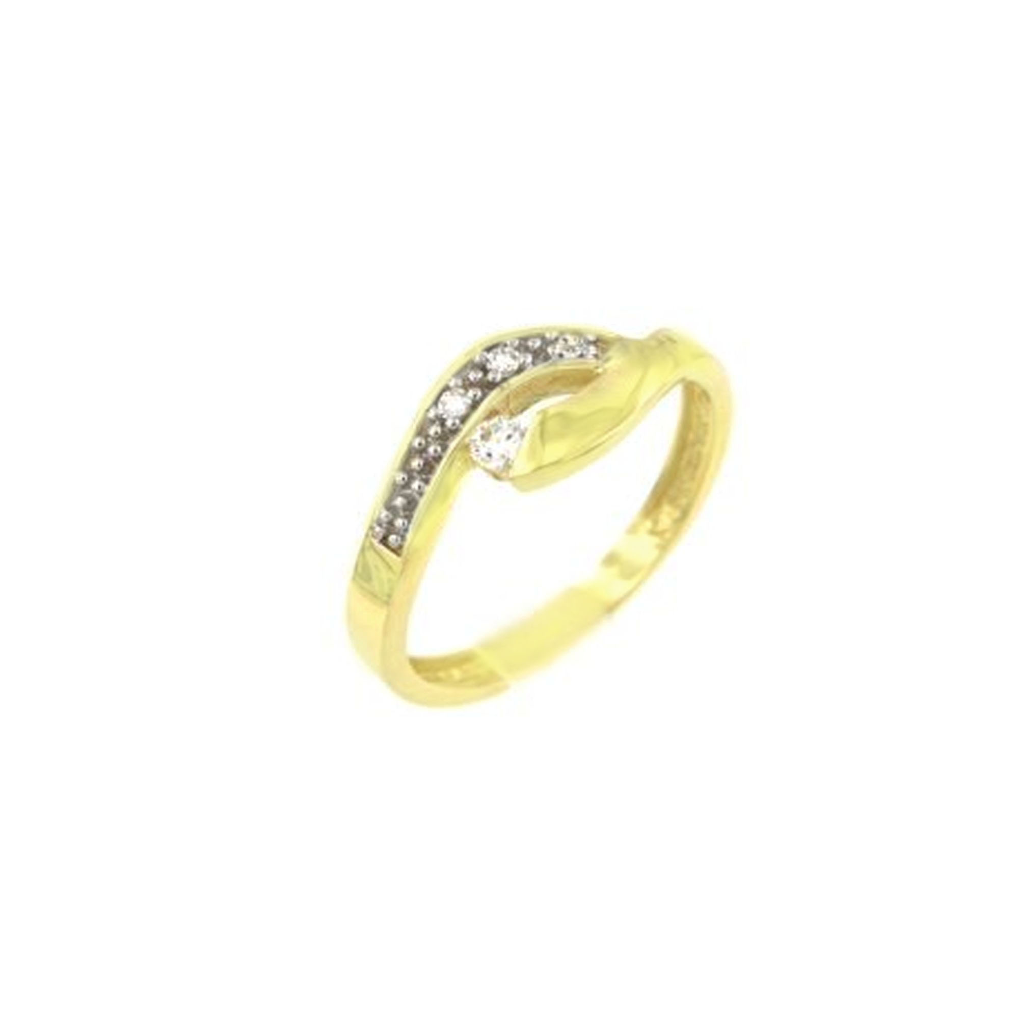 MOISS Moiss prsten ze žlutého zlata MELANIE RA000218 Velikost 62 mm RA000219 + doprava ZDARMA