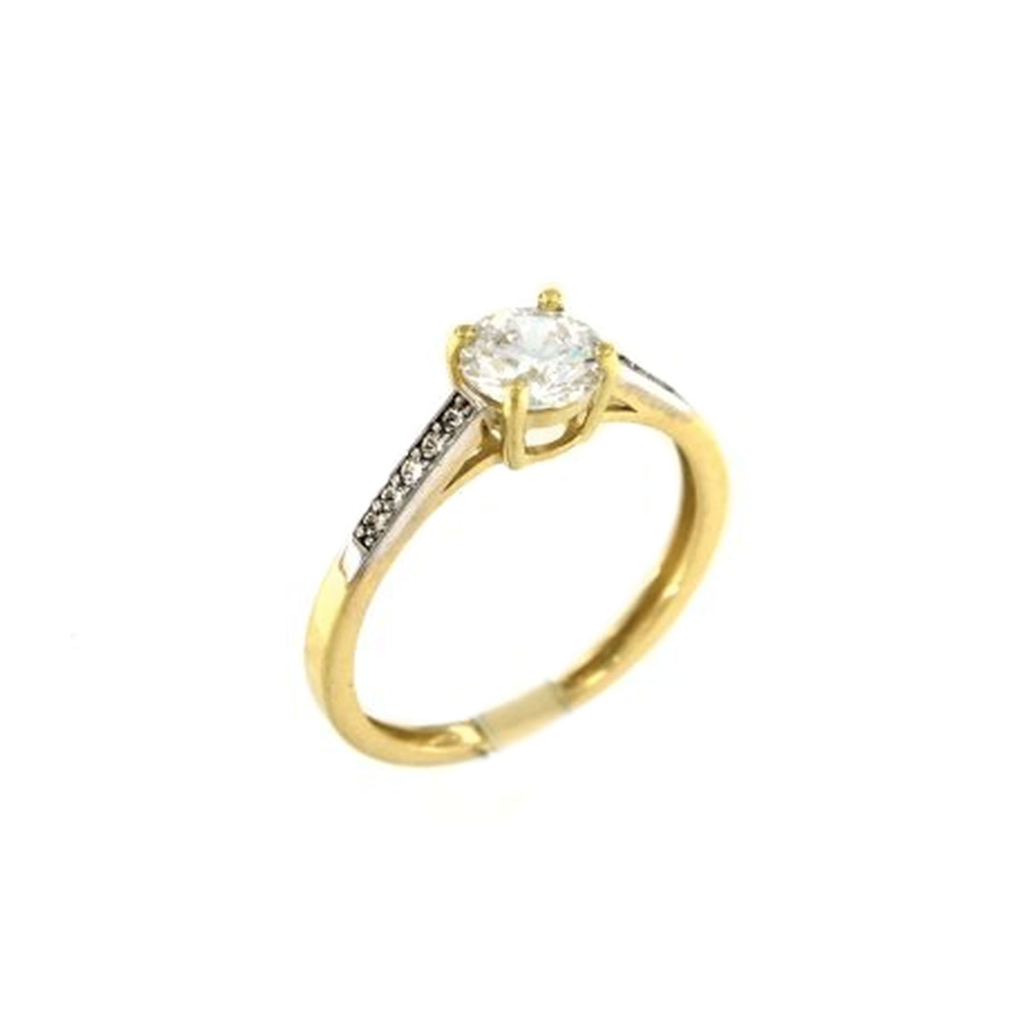 MOISS Moiss prsten ze žlutého zlata AMARA RA000231 Velikost 55 mm RA000233 + doprava ZDARMA