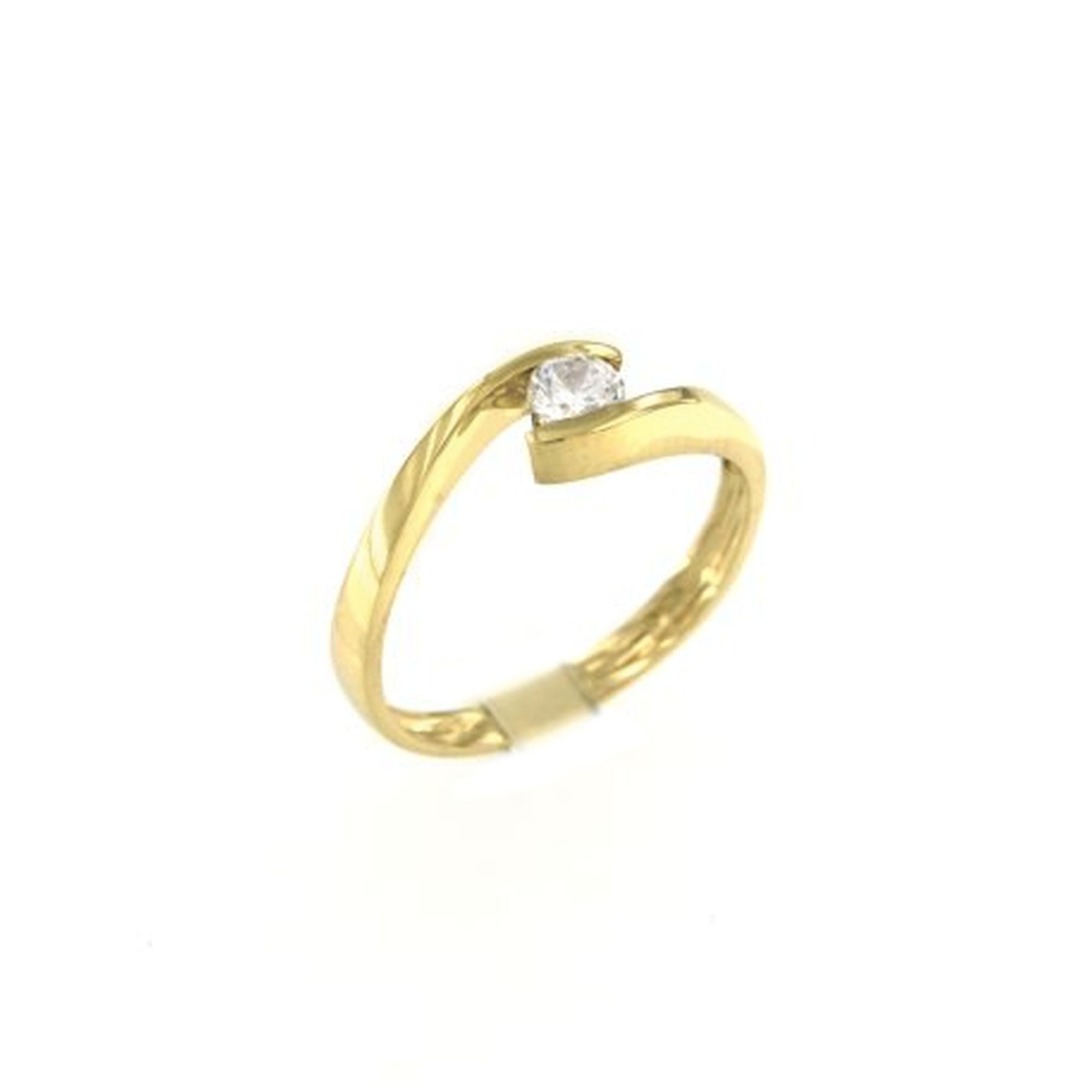 MOISS Moiss prsten ze žlutého zlata ANELISE RA000244 Velikost 56 mm RA000245 + doprava ZDARMA