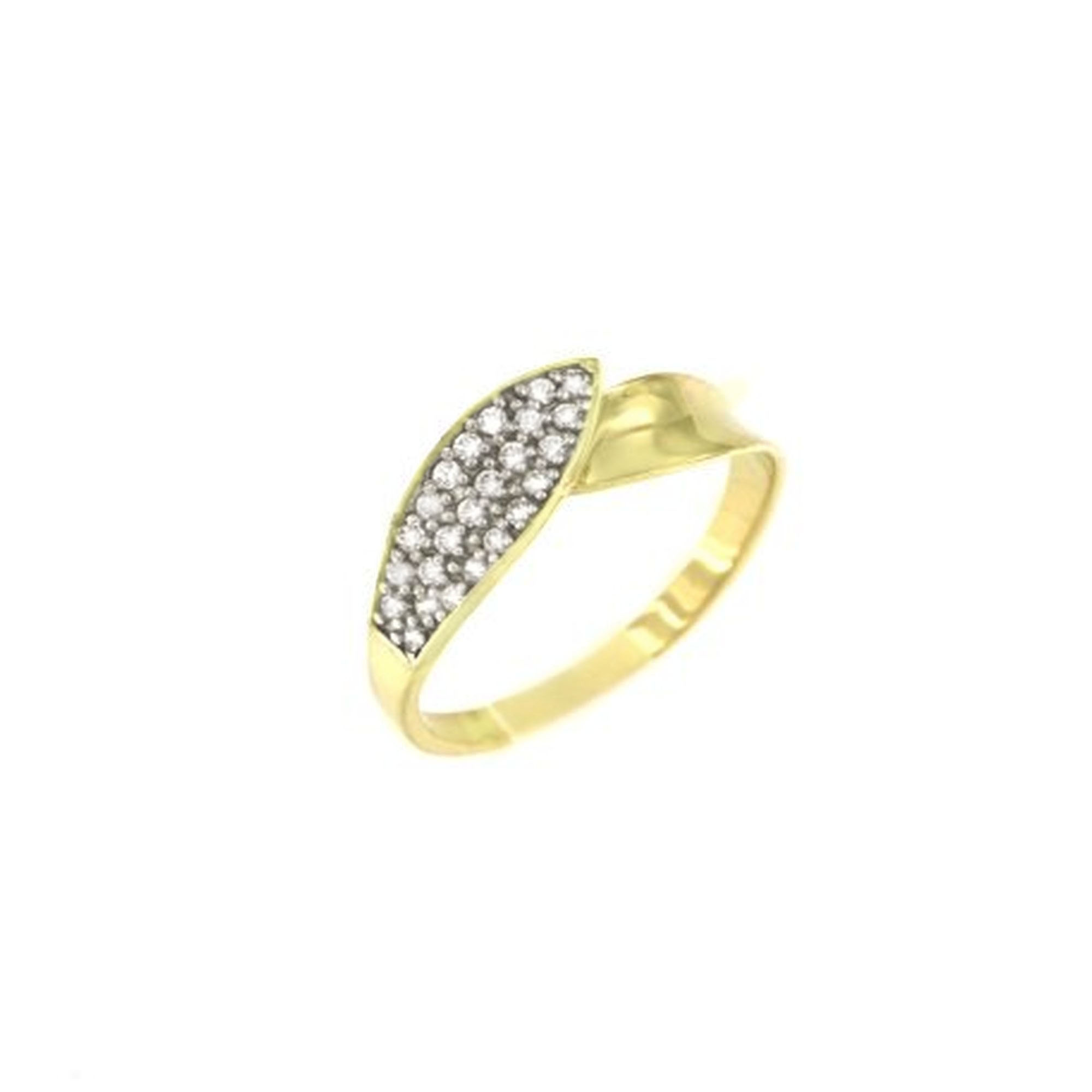 MOISS Moiss prsten ze žlutého zlata ANATOLIE RA000278 Velikost 60 mm RA000278 + doprava ZDARMA