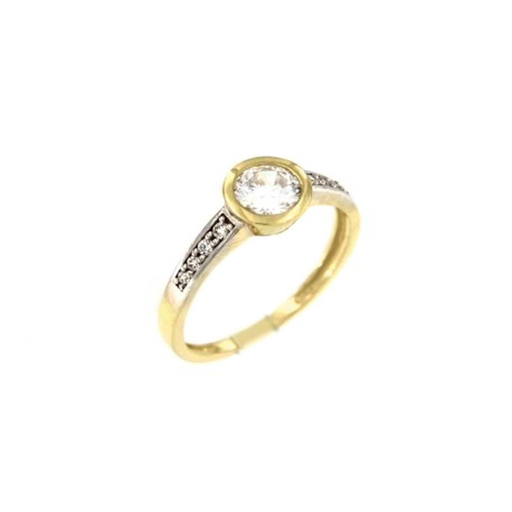 MOISS Moiss prsten ze žlutého zlata ANASTASIA RA000337 Velikost 53 mm RA000337 + doprava ZDARMA