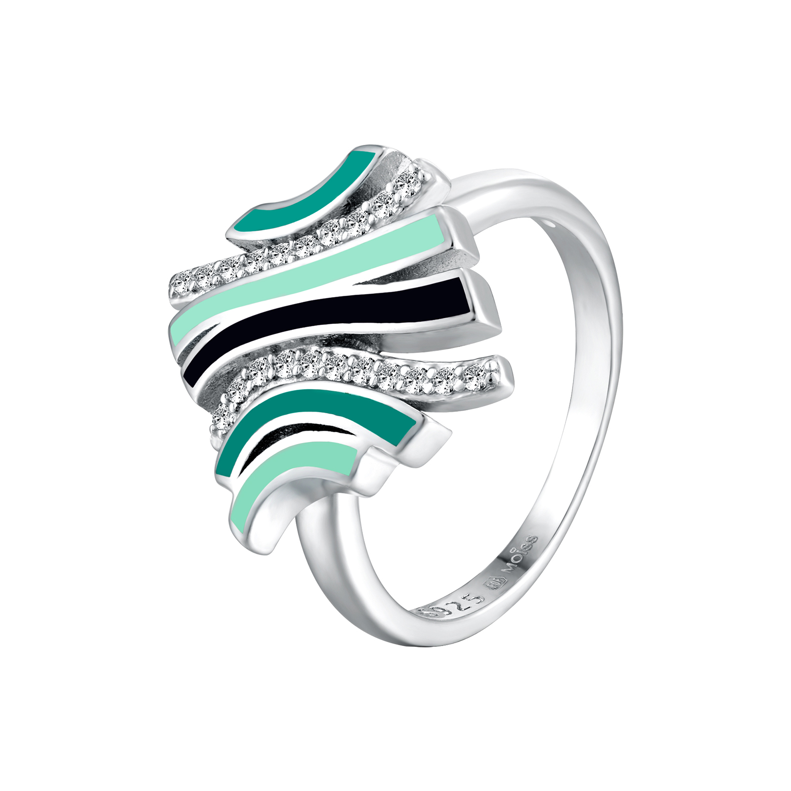 MOISS Moiss stříbrný prsten MOJMÍRA R0002256 Velikost 56 mm R0002256