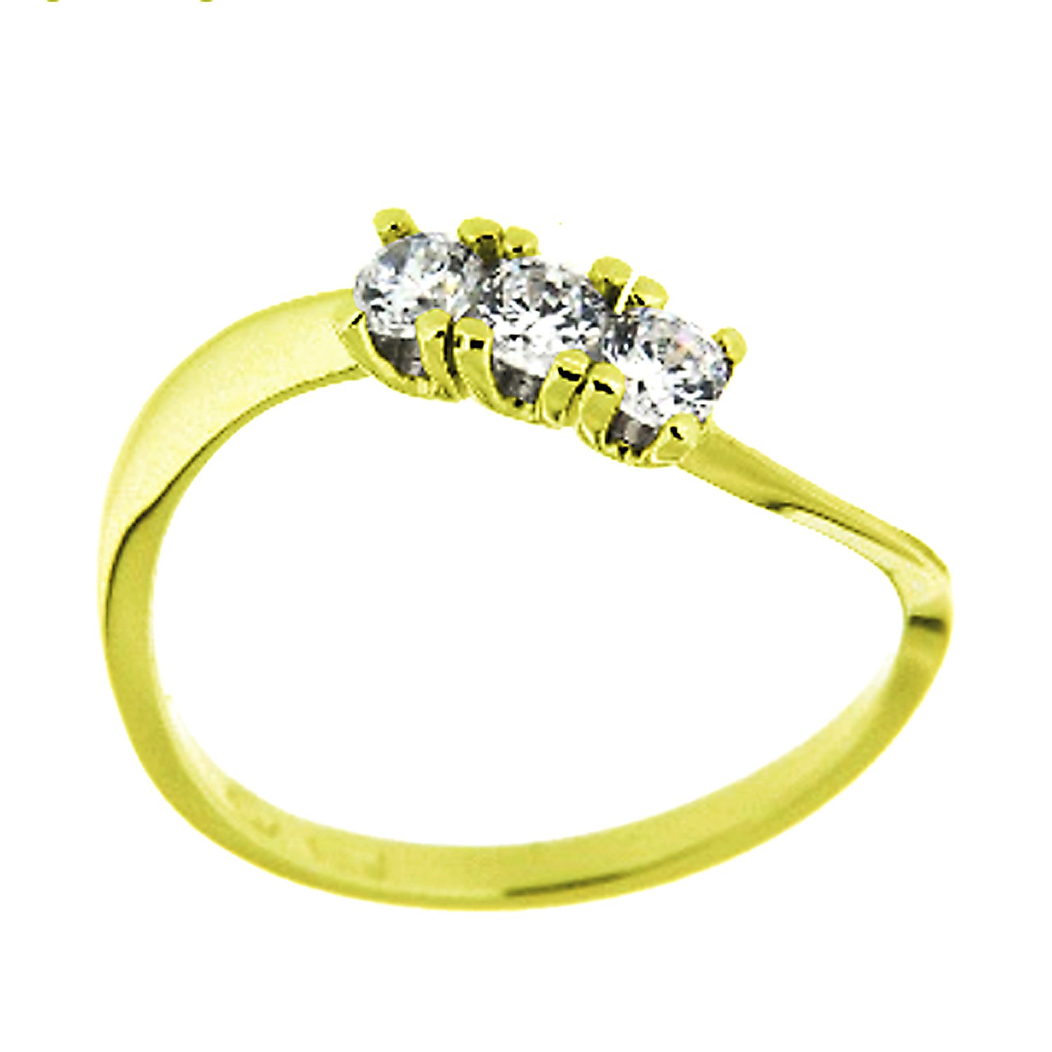 MOISS Moiss prsten ze žlutého zlata BASILIE RA000940 Velikost 53 mm RA000941 + doprava ZDARMA