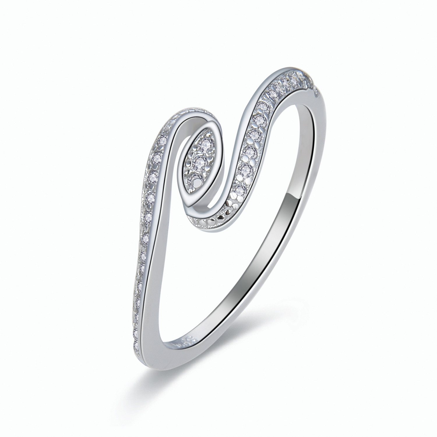 MOISS Moiss stříbrný prsten LINA R0002614 Velikost 56 mm R0002617