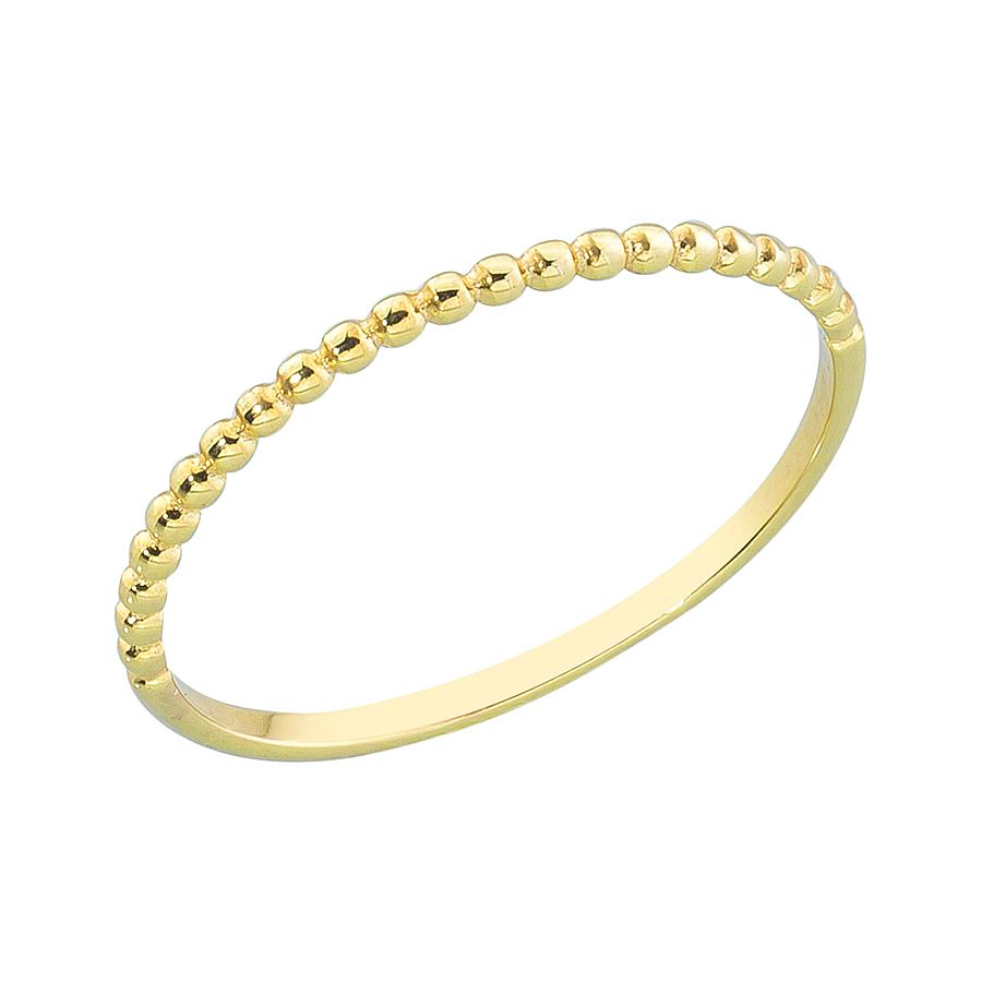 MOISS Moiss prsten ze žlutého zlata LOLA RA000652 Velikost 50 mm RA002840