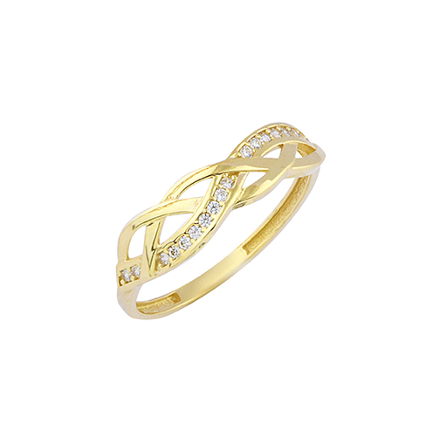 MOISS Moiss prsten ze žlutého zlata LEONIDA RA000774 Velikost 56 mm RA000776 + doprava ZDARMA