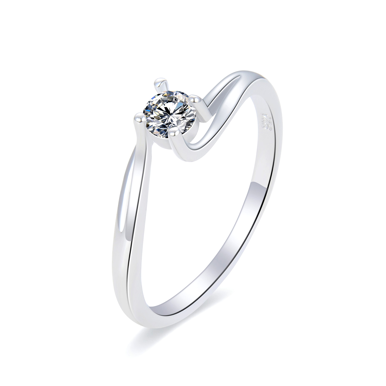 MOISS Moiss stříbrný prsten LOLITA R0002638 Velikost 57 mm R0002642