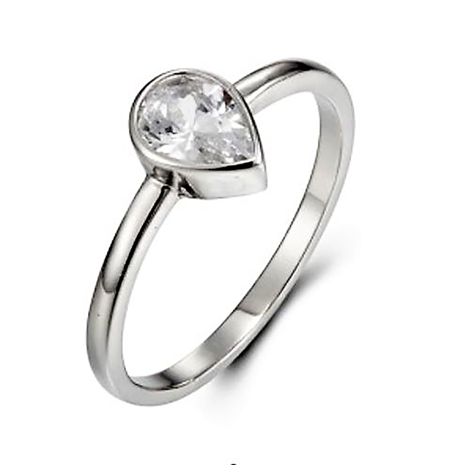 MOISS Moiss stříbrný prsten TEAR R0002833 Velikost 54 mm R0002834
