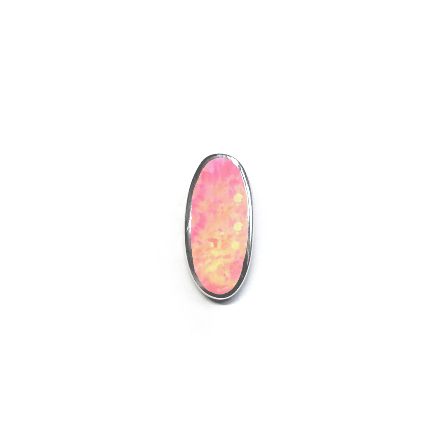 MOISS Moiss stříbrný přívěsek ENSUI růžový opál P0000239 P0000239