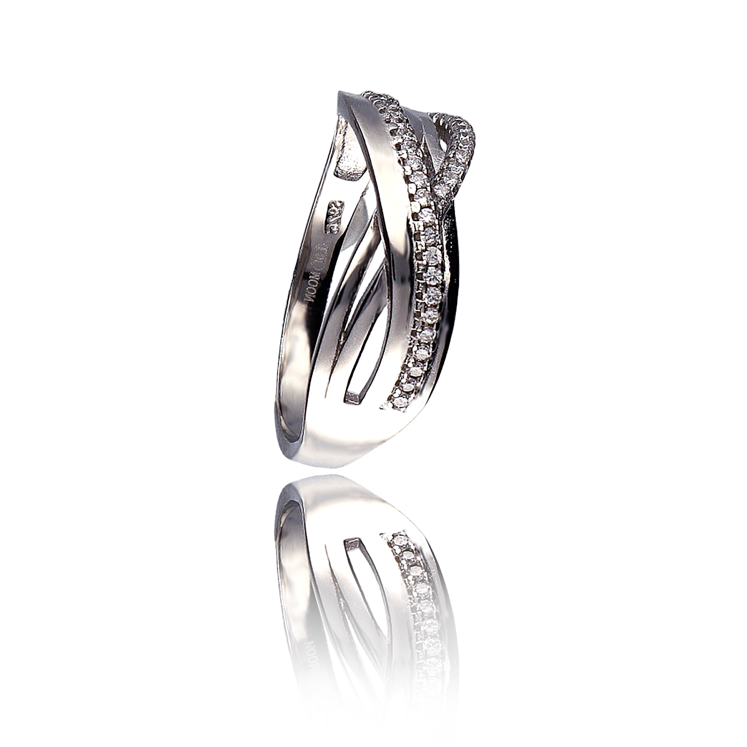 MOISS Moiss stříbrný prsten HAFIE R0001759 Velikost 54 mm R0001760