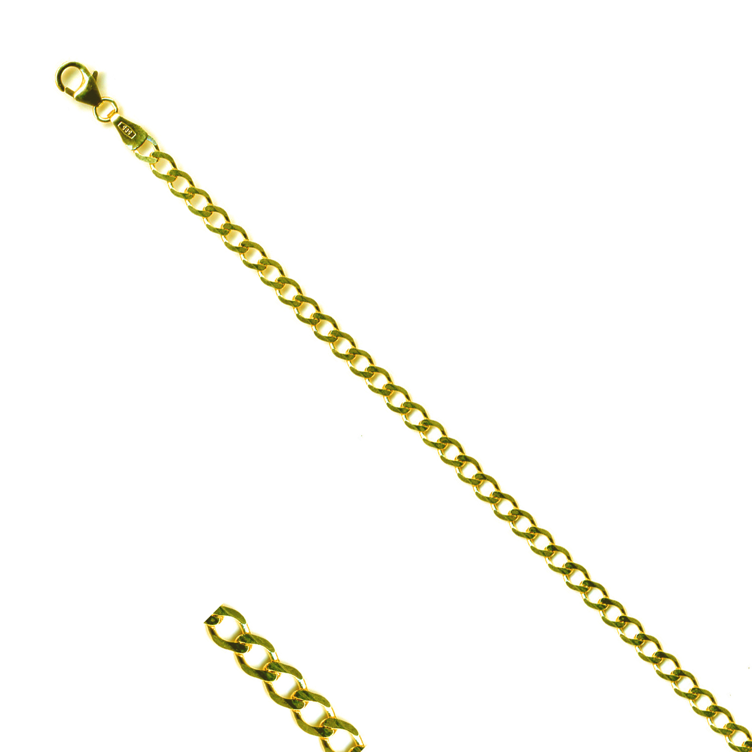 MOISS Moiss řetízek ze žlutého zlata PANCER CA000136 Délka 38 cm CA000618 + doprava ZDARMA