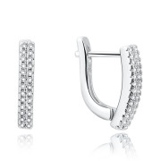 MOISS stříbrné náušnice