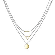MOISS stříbrný náhrdelník GOLD