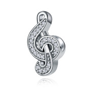 MOISS stříbrný přívěsek HOUSLOVÝ KLÍČ