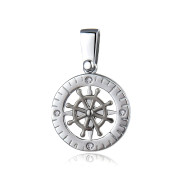 MOISS stříbrný přívěsek KOMPAS