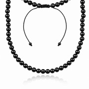 DIVERSE náhrdelník ONYX lesk