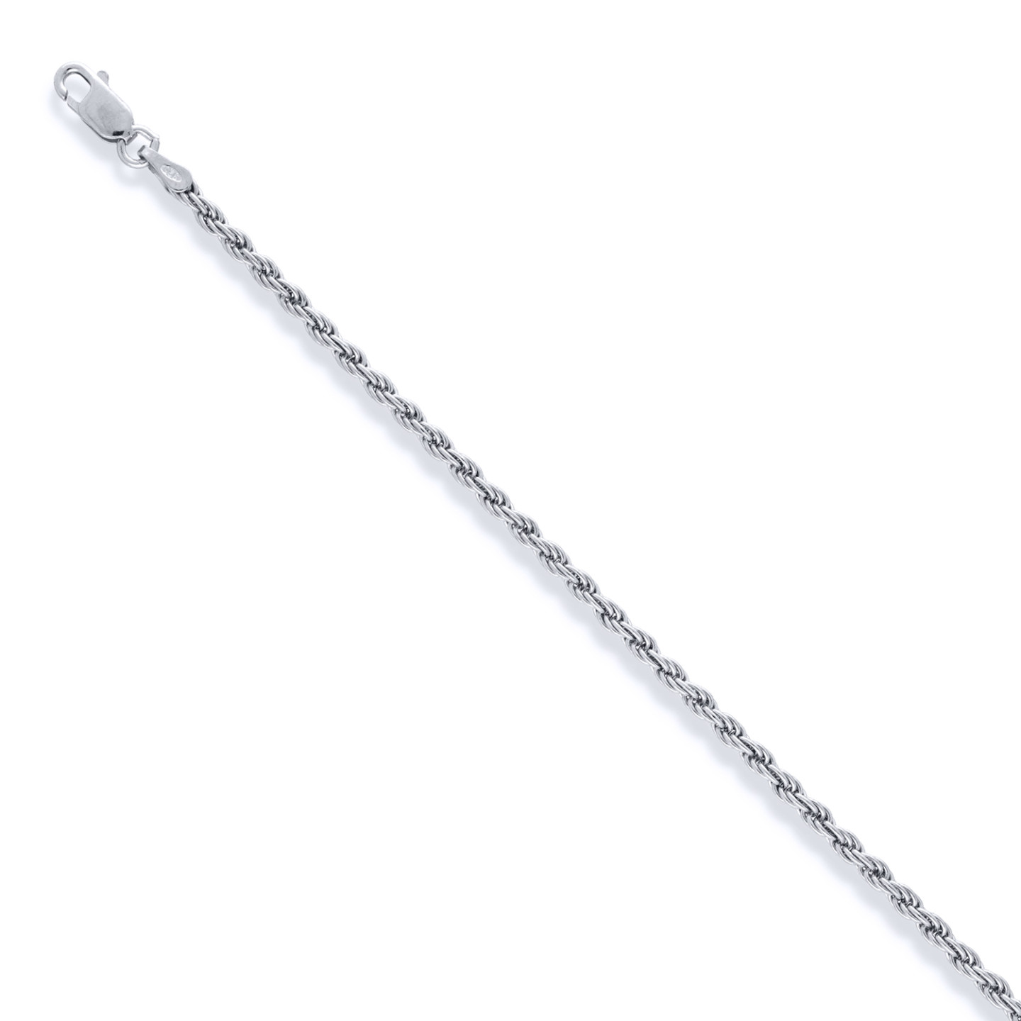 MOISS stříbrný náramek ROPE CHAIN