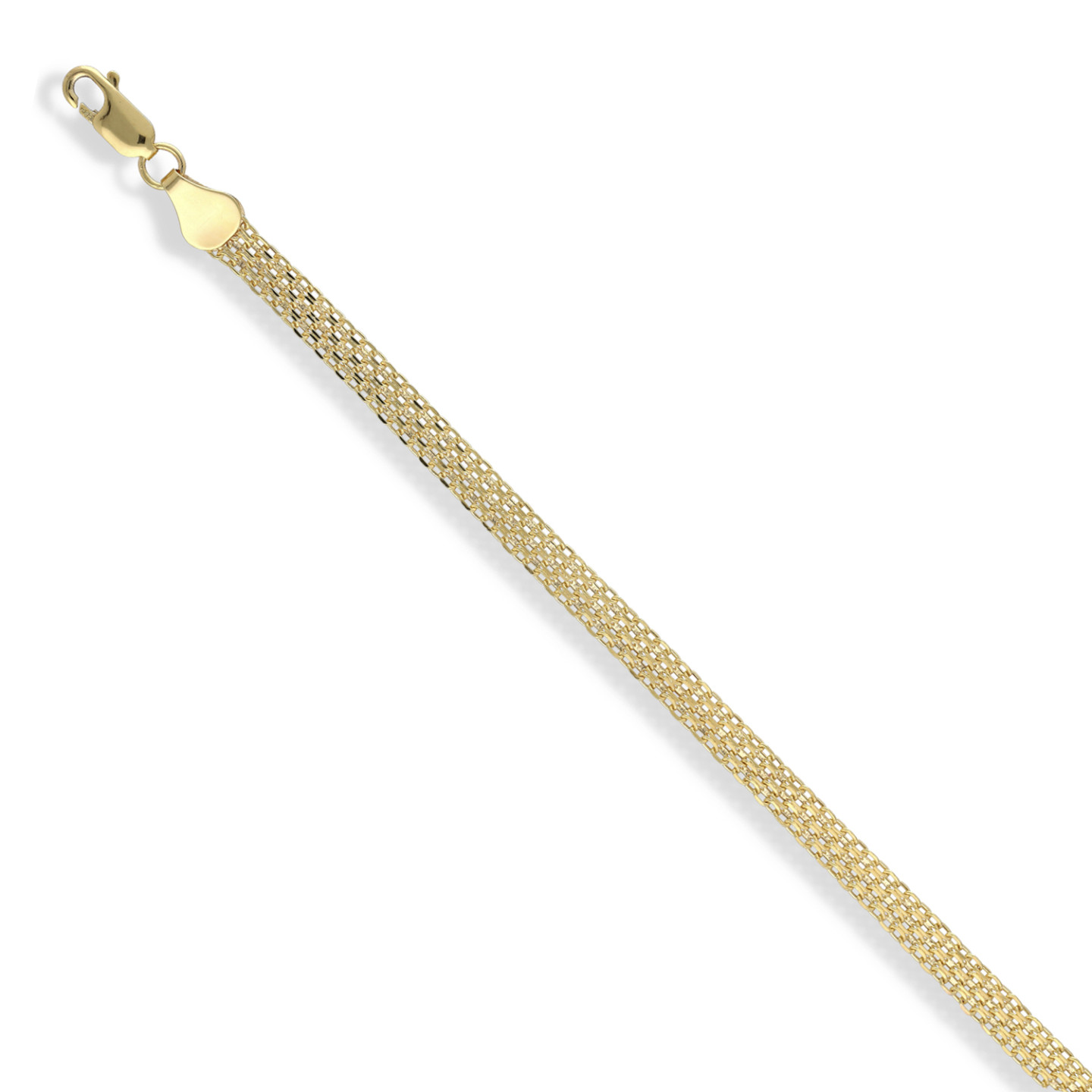 MOISS náhrdelník ze žlutého zlata 42 cm