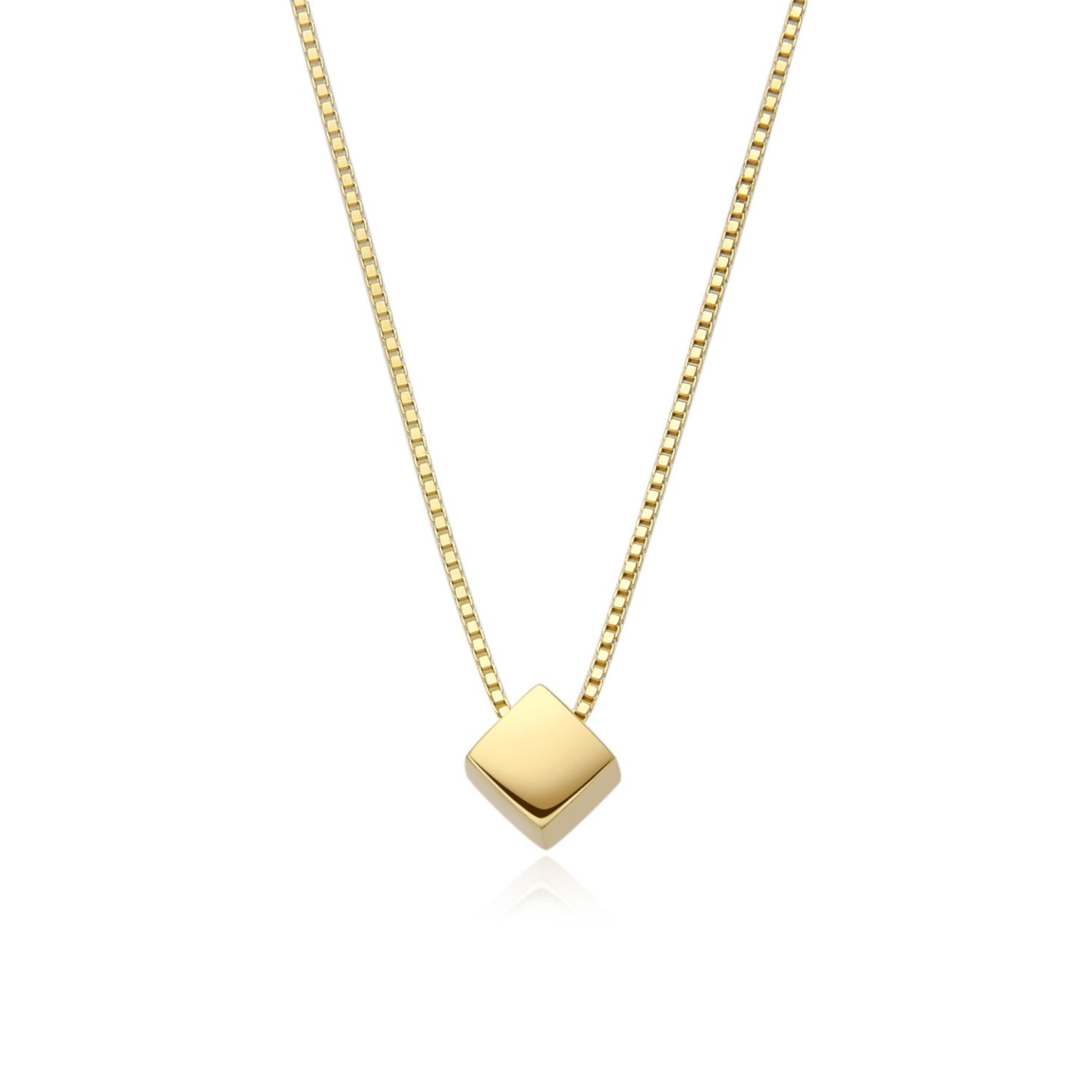MOISS stříbrný náhrdelník GOLD