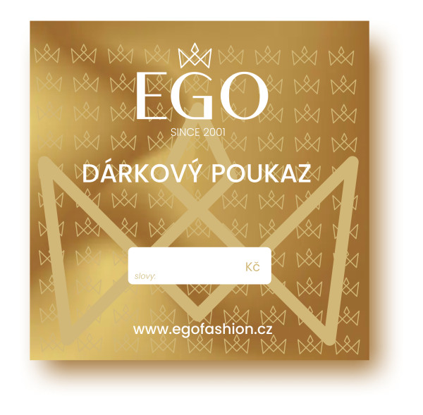 Dárkový poukaz 1500 Kč elektronický