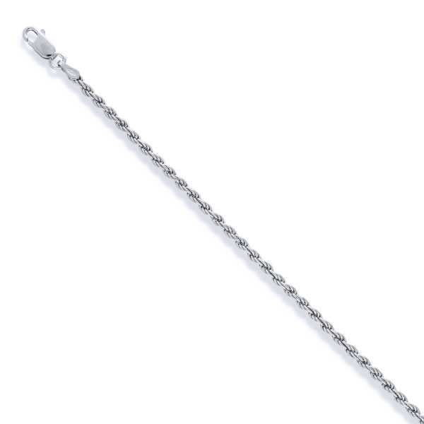 MOISS stříbrný náramek ROPE CHAIN