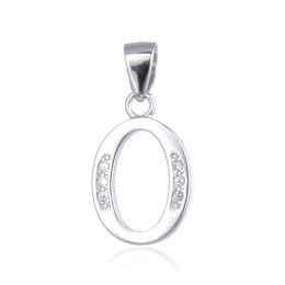 MOISS stříbrný přívěsek PÍSMENO O