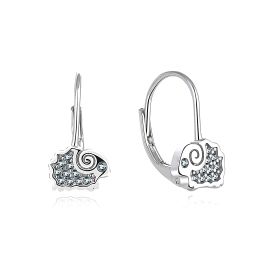 MOISS stříbrné náušnice BERAN