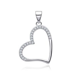 MOISS stříbrný přívěsek SRDCE