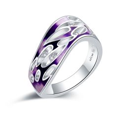 MOISS stříbrný prsten SMALT