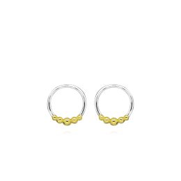 MOISS stříbrné náušnice