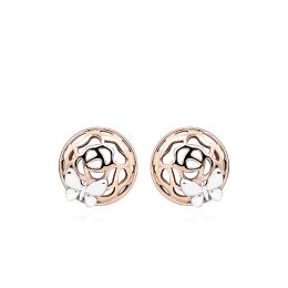 MOISS stříbrné náušnice KVĚTINA