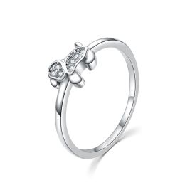 MOISS stříbrný prsten PEJSEK