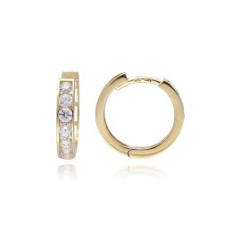 MOISS náušnice z bílého zlata