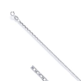 MOISS řetízek z bílého zlata ANKER