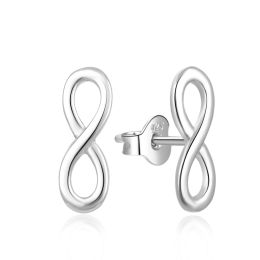 MOISS stříbrné náušnice NEKONEČNO
