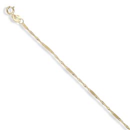 MOISS řetízkový náramek ze žlutého zlata