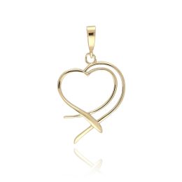 MOISS přívěsek ze žlutého zlata SRDCE