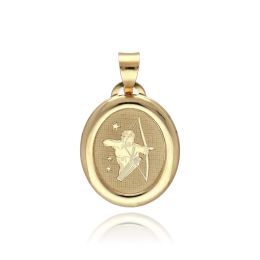 MOISS přívěsek ze žlutého zlata STŘELEC