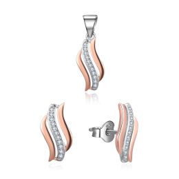 MOISS stříbrná sada ROSE