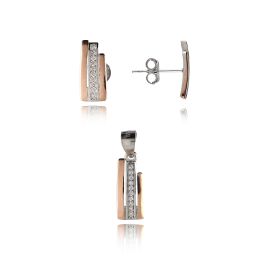 MOISS stříbrná sada ROSE