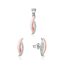 MOISS stříbrná sada ROSE