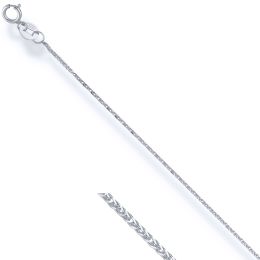 MOISS řetízek z bílého zlata FOX