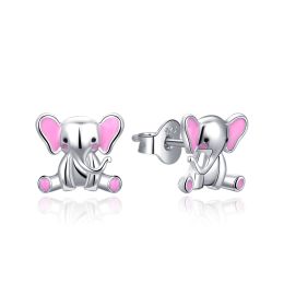 MOISS dětské stříbrné náušnice SMALT SLON