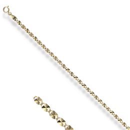 MOISS řetízkový náramek ze žlutého zlata PATTERNS