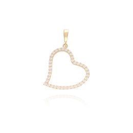 MOISS přívěsek ze žlutého zlata SRDCE