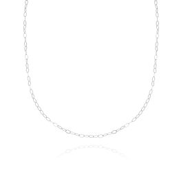 MOISS stříbrný řetízek ROLO OVALE