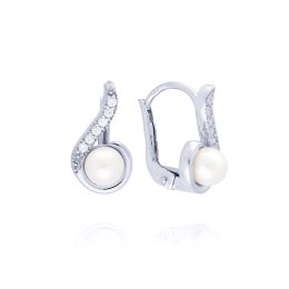 MOISS náušnice z bílého zlata