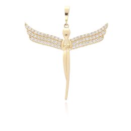 MOISS přívěsek ze žlutého zlata ANDĚL