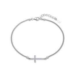 MOISS stříbrný náramek KŘÍŽ