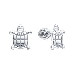 MOISS stříbrné náušnice ŽELVA